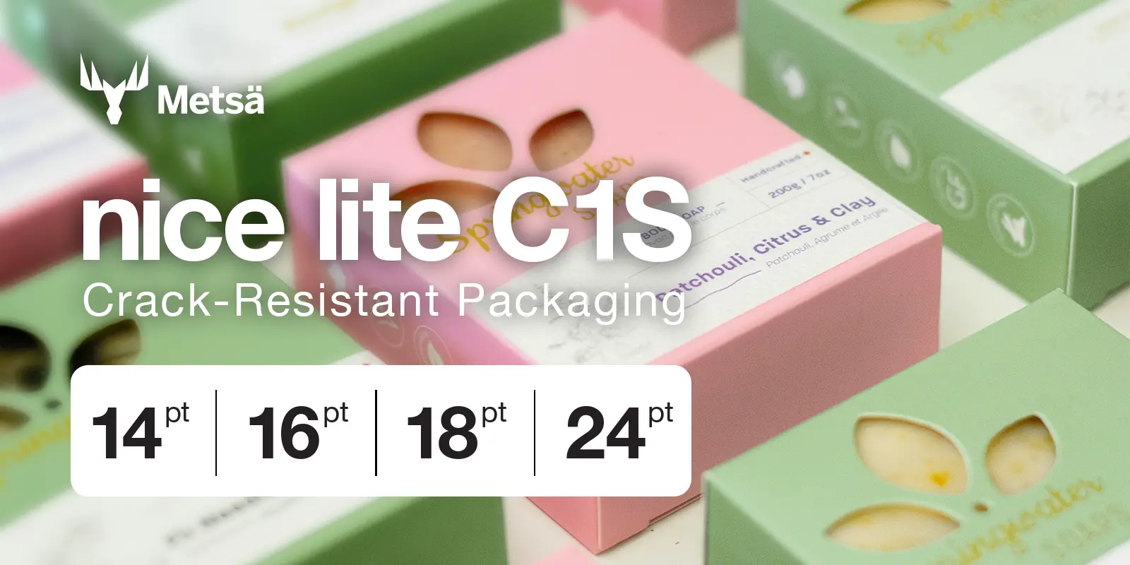 nice lite C1S Crack Resistant Packaging